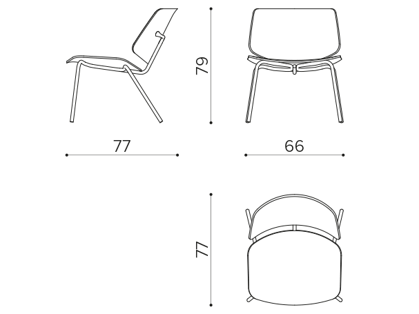 True Design Stool Model Tao - True Design