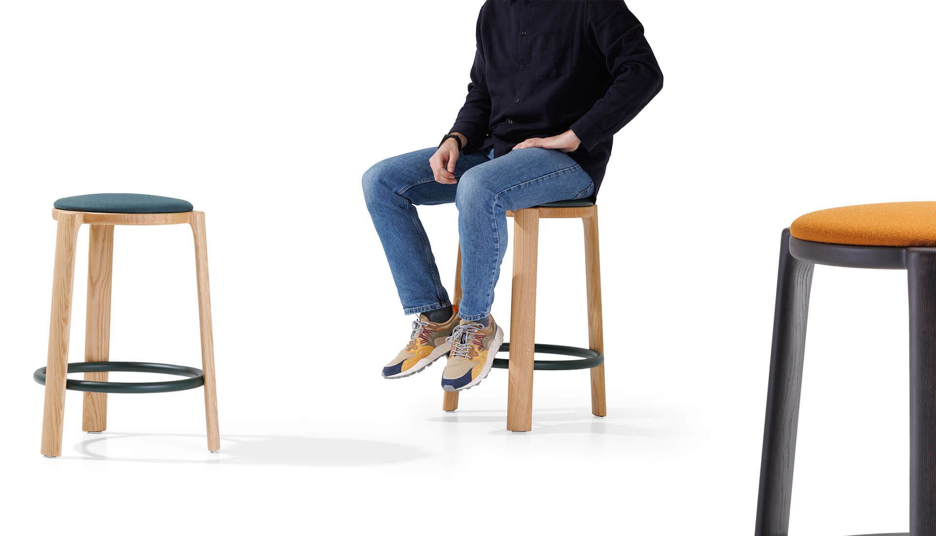 Cute - solid wood stool -True Design%