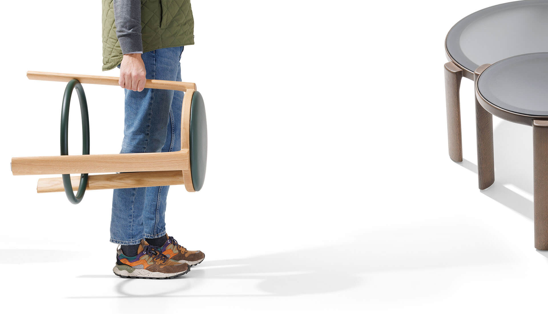 Cute - solid wood stool -True Design%
