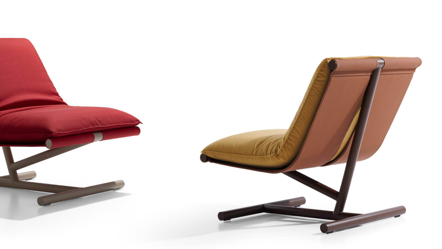 Farfalla upholstered design chair - True Design